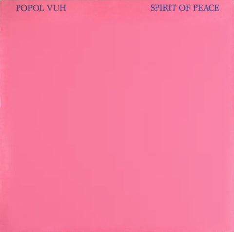 Popol Vuh – Spirit Of Peace - Mint- LP Record 1985 Cicada Norway Vinyl - Krautrock / Ambient
