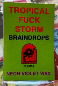 Tropical Fuck Storm - Braindrops - New LP Record 2019 Flightless Australia Import Neon Violet Vinyl, Poster & Download  - Psychedelic Rock - Shuga Records