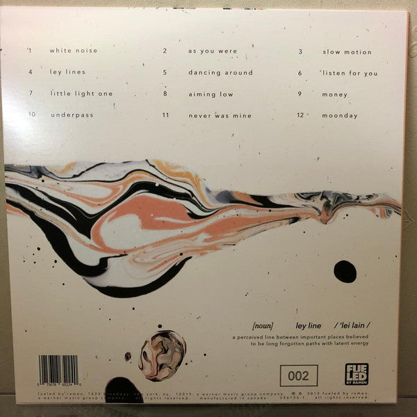 Flor ‎– Ley Lines - New LP Record 2019 Fueled By Ramen Cream Vinyl - Indie Pop - Shuga Records