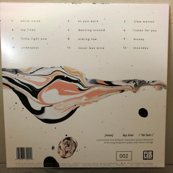 Flor ‎– Ley Lines - New LP Record 2019 Fueled By Ramen Cream Vinyl - Indie Pop