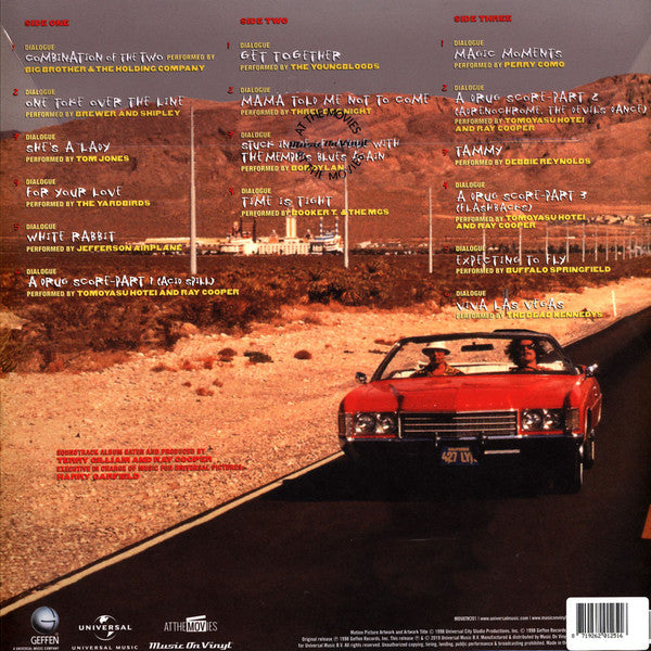 Various ‎– Fear And Loathing In Las Vegas (Music From The Motion Picture) - New 2 LP Record 2019 Music On Vinyl Europe Import 180 gram Vinyl - Soundtrack - Shuga Records