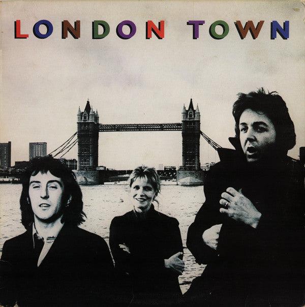 Wings (Paul McCartney) - London Town - VG+ LP Record 1978 Capitol USA Vinyl & Poster - Pop Rock / Soft Rock - Shuga Records