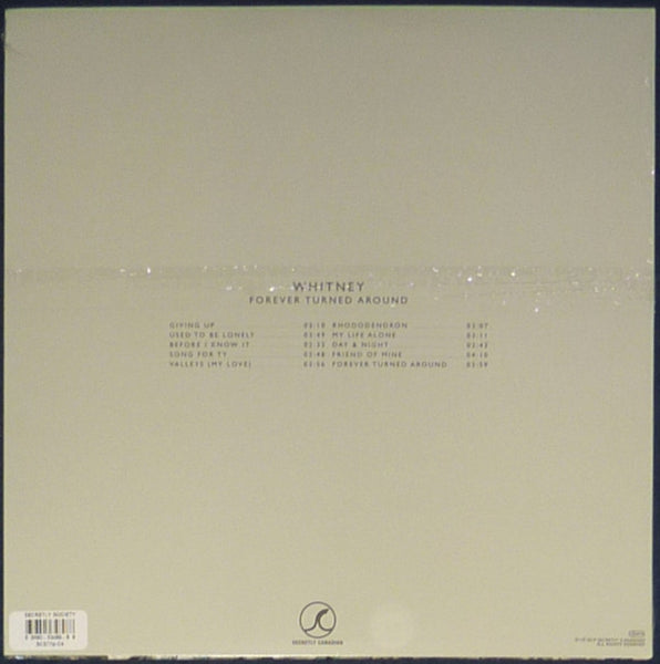 Whitney ‎– Forever Turned Around - Mint- LP Record 2019 Secretly Canadian Secretly Society Club Blue Seagrass Wave Vinyl - Indie Rock / Folk Rock - Shuga Records
