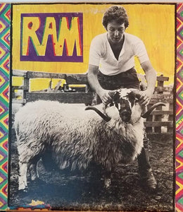 Paul McCartney & Linda McCartney ‎– Ram - VG+ LP Record 1971 Apple USA Original Vinyl - Pop Rock