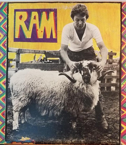 Paul McCartney & Linda McCartney ‎– Ram - VG+ LP Record 1971 Apple USA Original Vinyl - Pop Rock