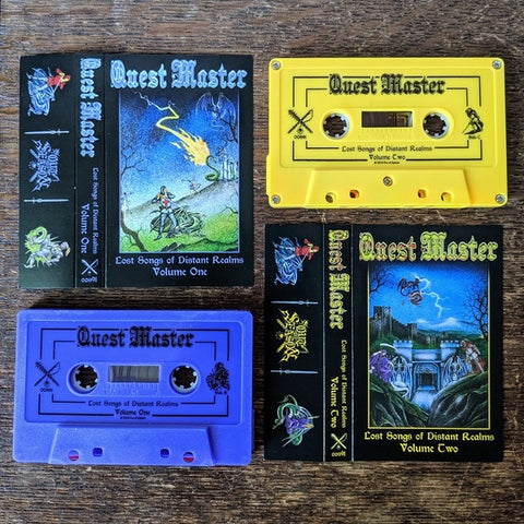 Quest Master – Lost Songs Of Distant Realms - New 2x Cassette 2019 Out Of Season Tape - Electronic / Chiptune / Ambient