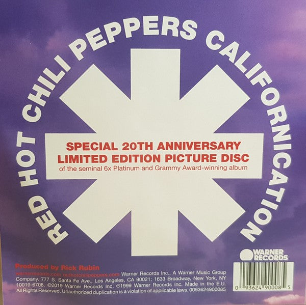Red Hot Chili Peppers – Californication - New 2 LP Record 2019 Warner Picture Disc Vinyl - Alternative Rock / Funk Metal