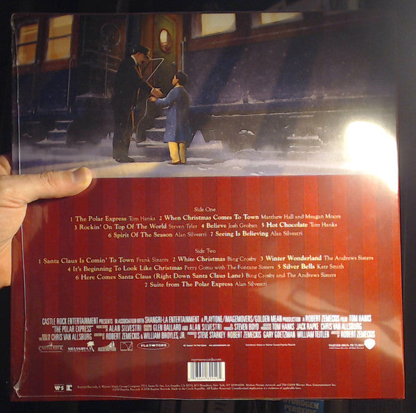 Various - The Polar Express Soundtrack - New LP Record 2019 Reprise Europe Transparent White Ice Colored Vinyl - Soundtrack / Holiday