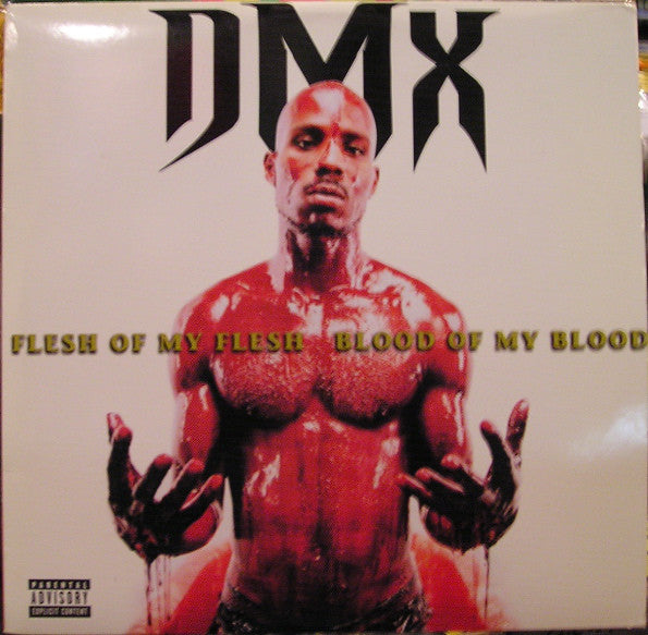 DMX ‎– Flesh Of My Flesh Blood Of My Blood - VG (low grade cover) 2 Lp Record 1998 USA Original Vinyl - Hip Hop - Shuga Records