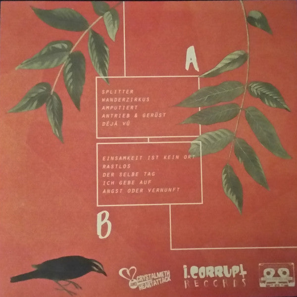 Auszenseiter ‎– Misère - New LP Record 2019 Suspended Soul Orange Vinyl - Chicago Hardcore / EMO - Shuga Records