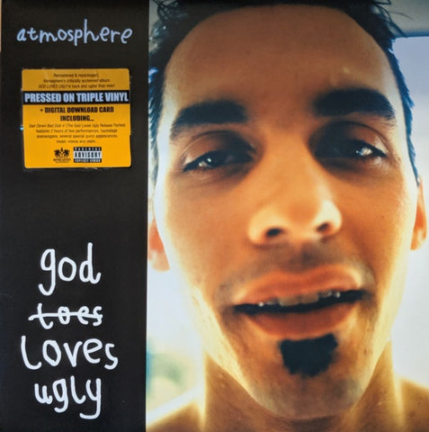 Atmosphere - God Loves Ugly (2002) - Mint- 3 LP Record 2019 Rhymesayers USA Vinyl - Hip Hop