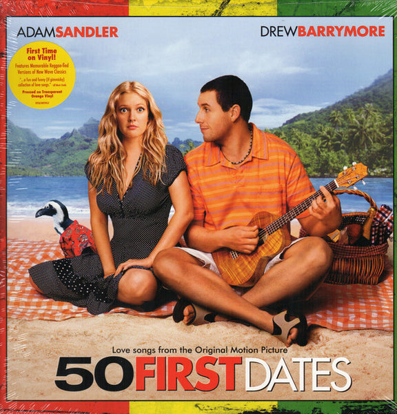 Various ‎– 50 First Dates (Love Songs From The Original Motion Picture 2004) - New LP Record 2019 Maverick Transparent Orange Vinyl - Soundtrack - Shuga Records