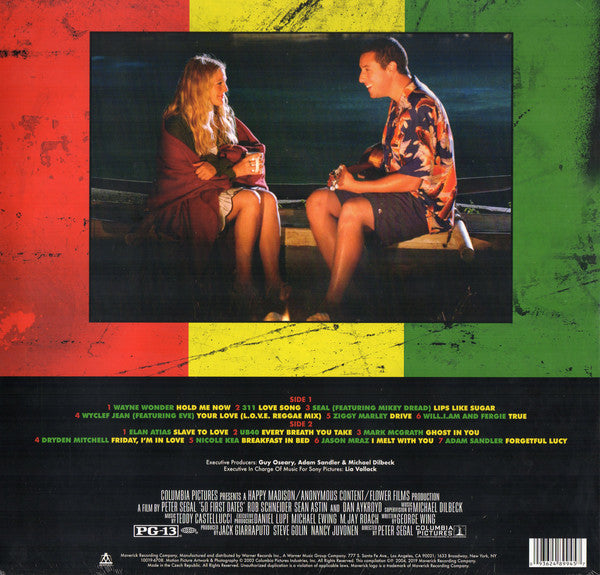 Various ‎– 50 First Dates (Love Songs From The Original Motion Picture 2004) - New LP Record 2019 Maverick Transparent Orange Vinyl - Soundtrack