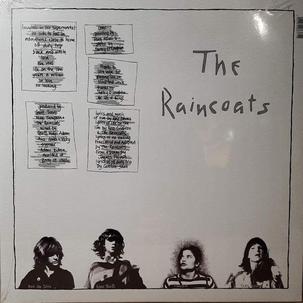 The Raincoats - The Raincoats (1979) - New LP Record 2019 We Three Europe 180 gram Marble Vinyl, Prints & Download - New Wave / Post-Punk - Shuga Records