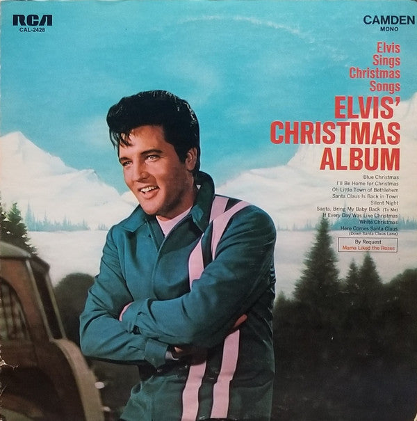 Elvis Presley – Elvis' Christmas Album - VG+ LP Record 1970 RCA Camden USA Vinyl - Rock & Roll / Holiday