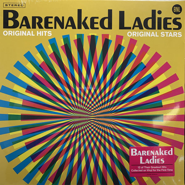 Barenaked Ladies ‎– Original Hits Original Stars - New LP Record 2019 Raisin'/Rhino Europe Vinyl - Alternative Rock / Pop Rock - Shuga Records