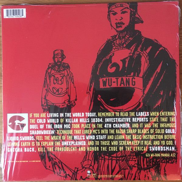 Genius / GZA ‎– Liquid Swords (1995) - New 2 LP Record 2015 Geffen UMe Vinyl - Hip Hop / Wu-Tang Clan