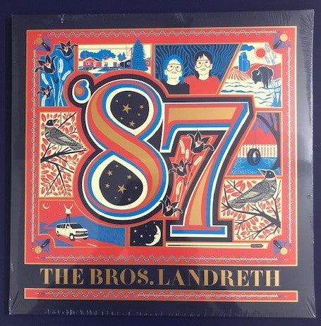 The Bros. Landreth – '87 - New LP Record 2022 Birthday Cake Canada Black Vinyl & Download - Rock / Country Rock