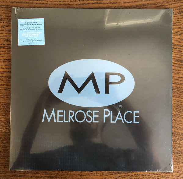 (DAMAGED COVER) Various ‎– Melrose Place - The Music - New LP Record 2019 Giant Transparent Teal Vinyl - 90's TV Soundtrack - Shuga Records