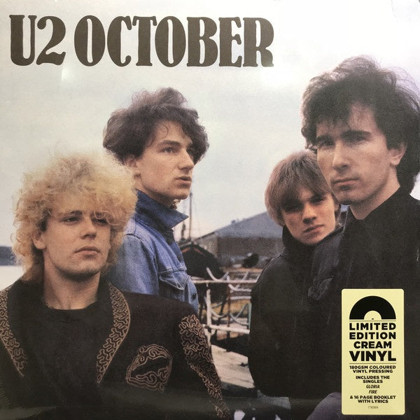 U2 – October (1981) - New LP Record 2019 Island Europe Cream 180 gram Vinyl & Booklet - Pop Rock