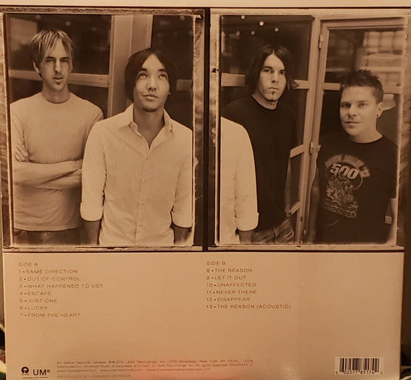 Hoobastank - The Reason (2003) - New LP Record 2019 Island USA Vinyl - Alternative Rock / Pop Rock - Shuga Records