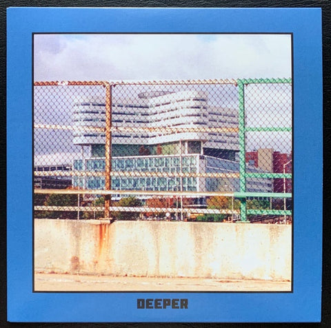 Deeper – Run - New 7" Single Record 2019 Fire Talk Translucent Red Vinyl - Chicago Rock / Post-Punk