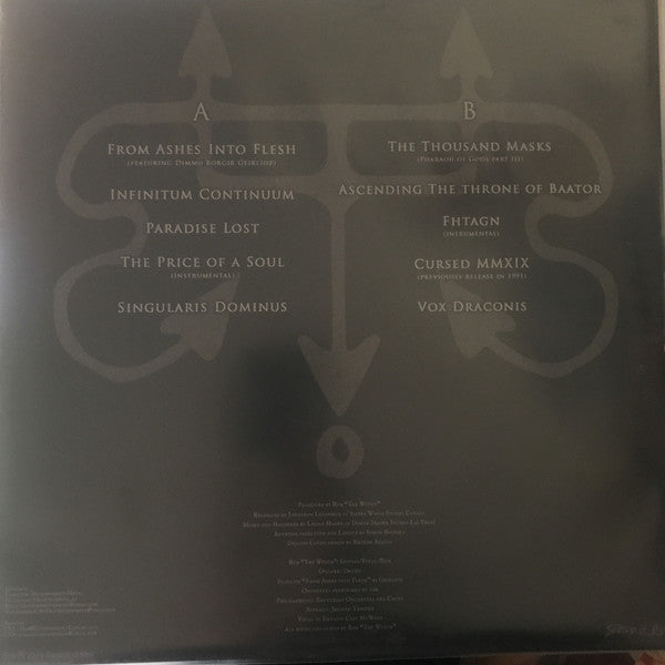 Necronomicon – Unus - New LP Record 2019 Season Of Mist Europe Import Black Vinyl - Death Metal / Black Metal - Shuga Records