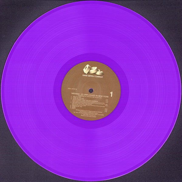 Nirvana – MTV Unplugged In New York - Mint- LP Record 2019 DGC Target Exclusive Purple Vinyl - Grunge / Acoustic - Shuga Records
