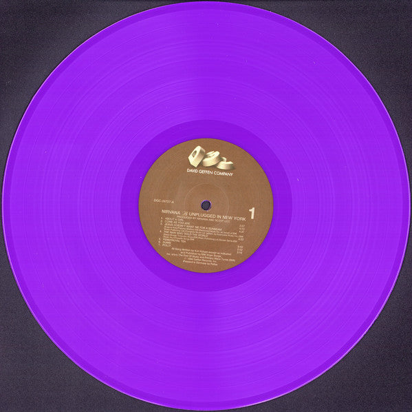 Nirvana – MTV Unplugged In New York - Mint- LP Record 2019 DGC Target Exclusive Purple Vinyl - Grunge / Acoustic