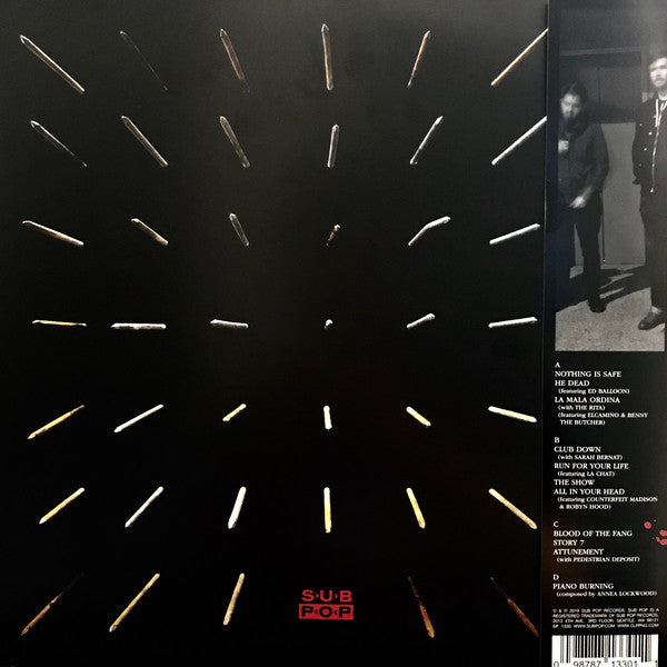 Clipping. ‎– There Existed An Addiction To Blood - New 2 Lp Record Sub Pop USA Vinyl & Download - Electronic / Noise / Horrorcore / Experimental - Shuga Records