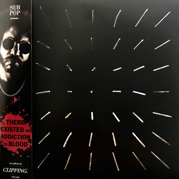 Clipping. ‎– There Existed An Addiction To Blood - New 2 Lp Record Sub Pop USA Vinyl & Download - Electronic / Noise / Horrorcore / Experimental - Shuga Records