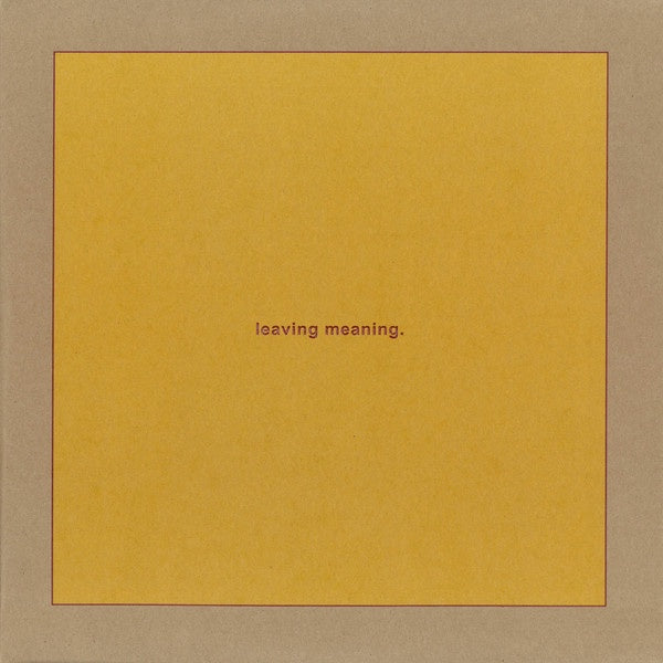 Swans – Leaving Meaning. - New 2 LP Record 2019 Young God Vinyl, Poster & Download - Rock / Noise / Experimental