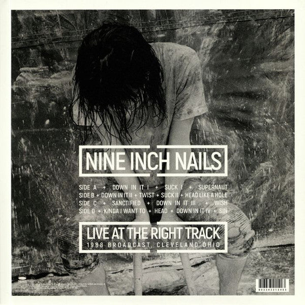 Nine Inch Nails ‎– Live At The Right Track - New 2 Lp Record 2019 Parachute Recording Europe Import Vinyl - Rock / Industrial - Shuga Records