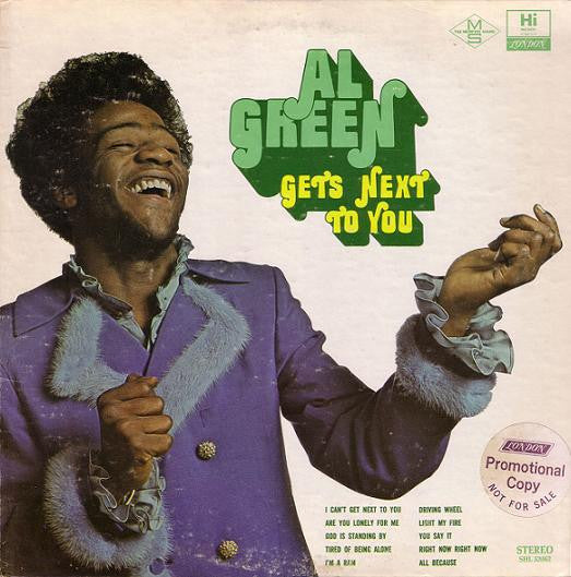 Al Green - Gets Next To You - New LP Record 2012 USA Vinyl & Download - Soul / Funk