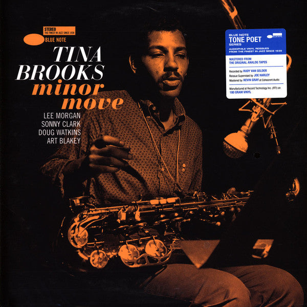 Tina Brooks ‎– Minor Move (1958) - New LP Record 2019 Blue Note Tone Poet 180 gram Vinyl - Jazz / Hard Bop