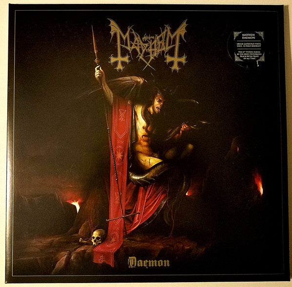 Mayhem - Daemon - Mint- LP Record 2019 Century Media 180 gram Vinyl & Booklet - Black Metal - Shuga Records