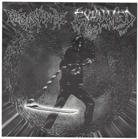 Pale Existence / Exhumed – Pale Existence / Exhumed - Mint- 7" EP Record 1996 Years Of Solitude 625 Thrashcore Black Vinyl & 3x Inserts - Death Metal / Grindcore / Doom Metal