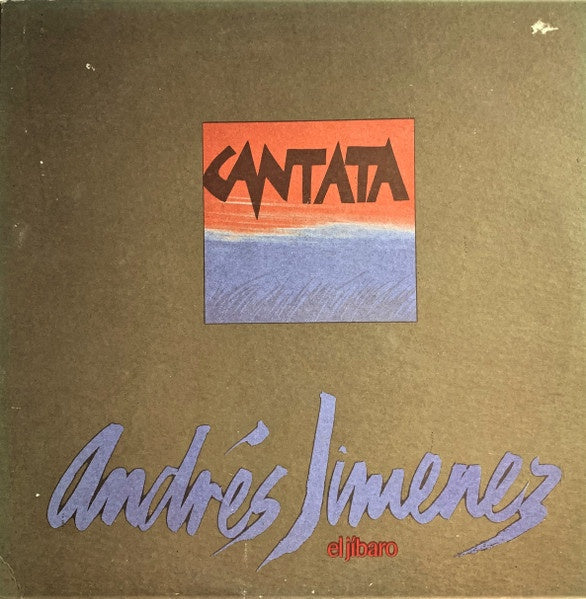 Andrés Jiménez – Cantata - VG+ 2 LP Record 1970s Nuevo Arte Puerto Rico Vinyl - Latin / Jibaro