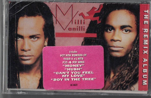 Milli Vanilli – The Remix Album - Used Cassette 1990 Arista Tape - Pop Rap