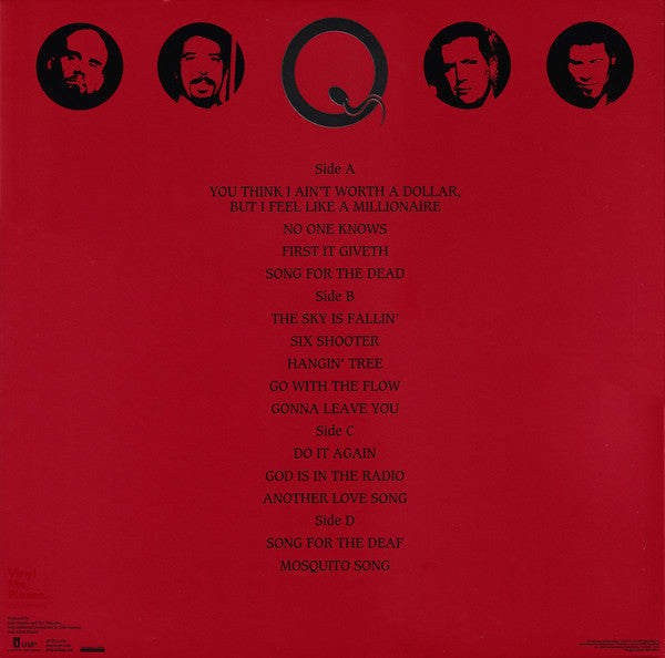 Queens Of The Stone Age ‎– Songs For The Deaf (2002) - Mint- 2 LP Record 2019 Vinyl Me, Please Interscope Red/Black Marble Vinyl & Inserts - Stoner Rock / Hard Rock - Shuga Records