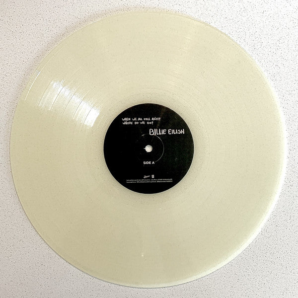 Billie Eilish - When We All Fall Asleep, Where Do We Go? - Mint- LP Record 2019 Darkroom Target Exclusive Glow In The Dark Vinyl - Indie Pop - Shuga Records