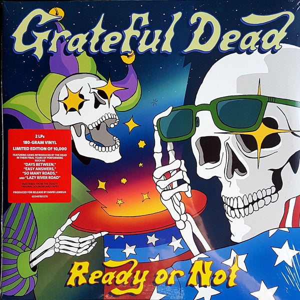 Grateful Dead - Ready Or Not - New 2 LP Record 2019 Rhino Dead.Net 180 gram Vinyl, Sticker & Booklet - Psychedelic Rock / Folk ROock - Shuga Records