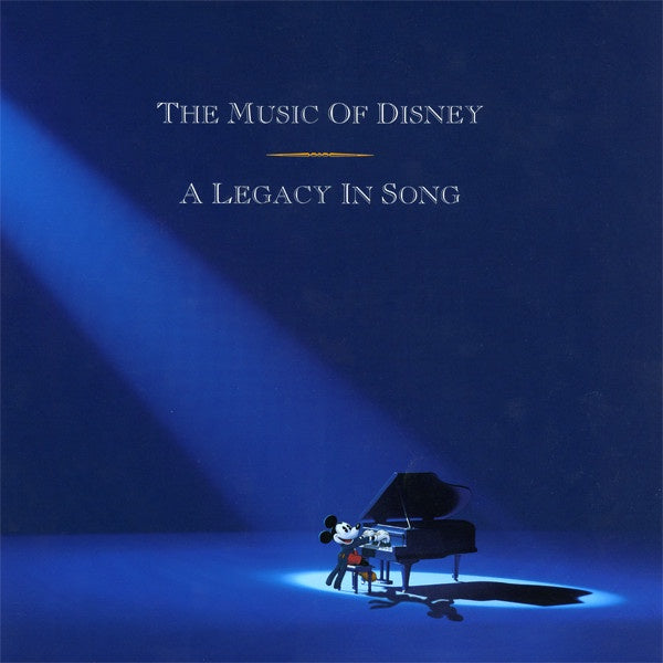 Various – The Music Of Disney - A Legacy In Song - VG+ 3 CD Box Set 1992 Walt Disney USA & Book - Soundtrack / Theme