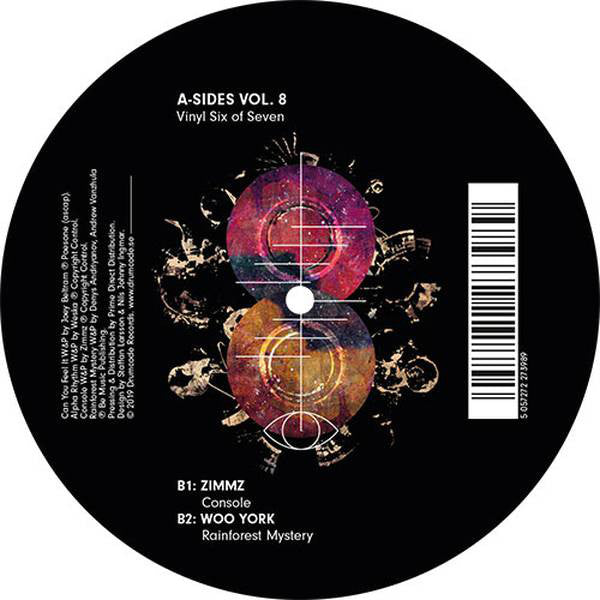 Various ‎– A-Sides Vol. 8 Vinyl Six Of Seven - New EP Record 2019 Drumcode Sweden Import Vinyl - Techno - Shuga Records