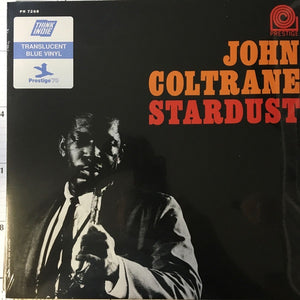 John Coltrane ‎– Stardust (1963) - Mint- LP Record 2019 Prestige/Think Indie Exclusive Blue Vinyl - Jazz / Hard Bop - Shuga Records