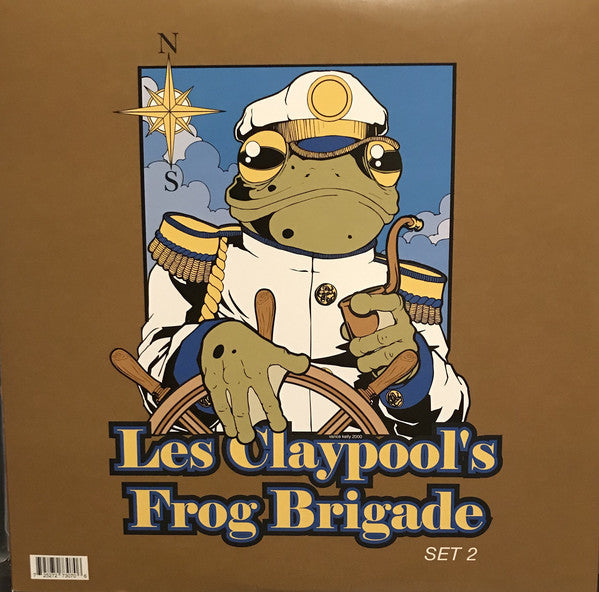 Colonel Les Claypool's Fearless Flying Frog Brigade ‎– Live Frogs Set 1 & 2 - New 3 LP Record Store Day Black Friday 2019 Prawn Song USA RSD Green Vinyl & Download - Alternative Rock / Funk Rock / Prog Rock - Shuga Records
