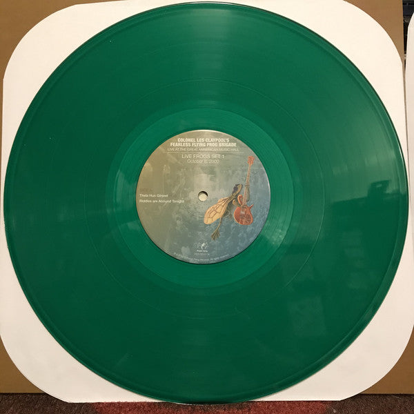 Colonel Les Claypool's Fearless Flying Frog Brigade ‎– Live Frogs Set 1 & 2 - New 3 LP Record Store Day Black Friday 2019 Prawn Song USA RSD Green Vinyl & Download - Alternative Rock / Funk Rock / Prog Rock - Shuga Records