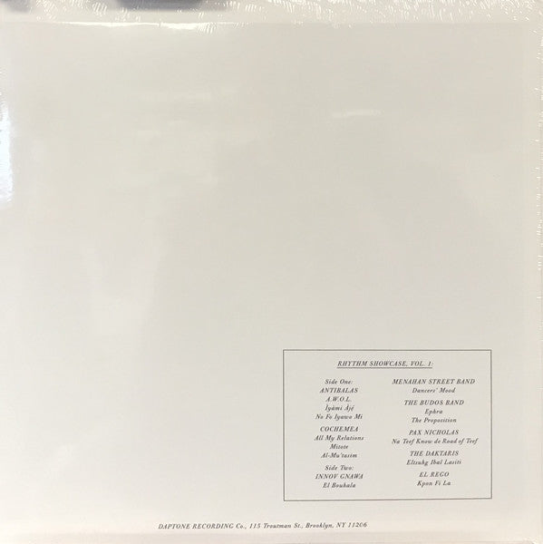 Various - Rhythm Showcase, Vol. 1 - New LP Record Store Day Black Friday 2019 Daptone USA RSD Limited Run Vinyl & - Funk / Soul / Afrobeat - Shuga Records