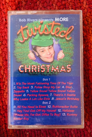 Bob Rivers – More Twisted Christmas - Used Cassette 1997 Atlantic Tape - Holiday / Comedy / Novelty