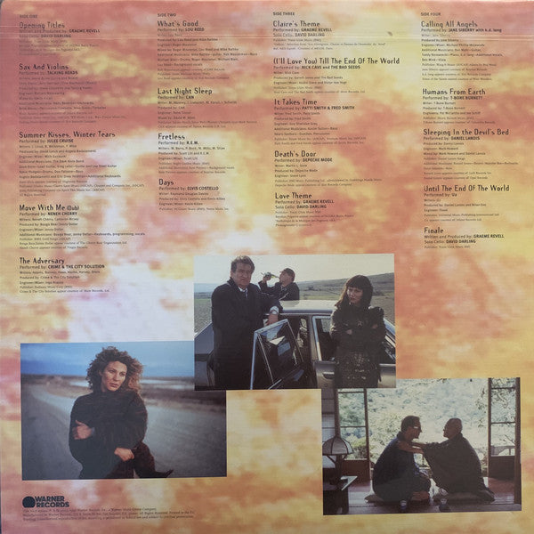 Various ‎– Until The End Of The World (Music From The Motion Picture) - New 2 LP Record 2019 Warner/Run Out Groove Europe Import Vinyl - Soundtrack - Shuga Records